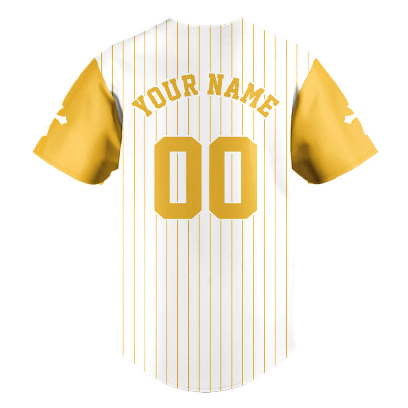 Man Of God Striped Baseball Jersey