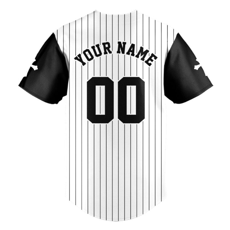 Man Of God Striped Baseball Jersey
