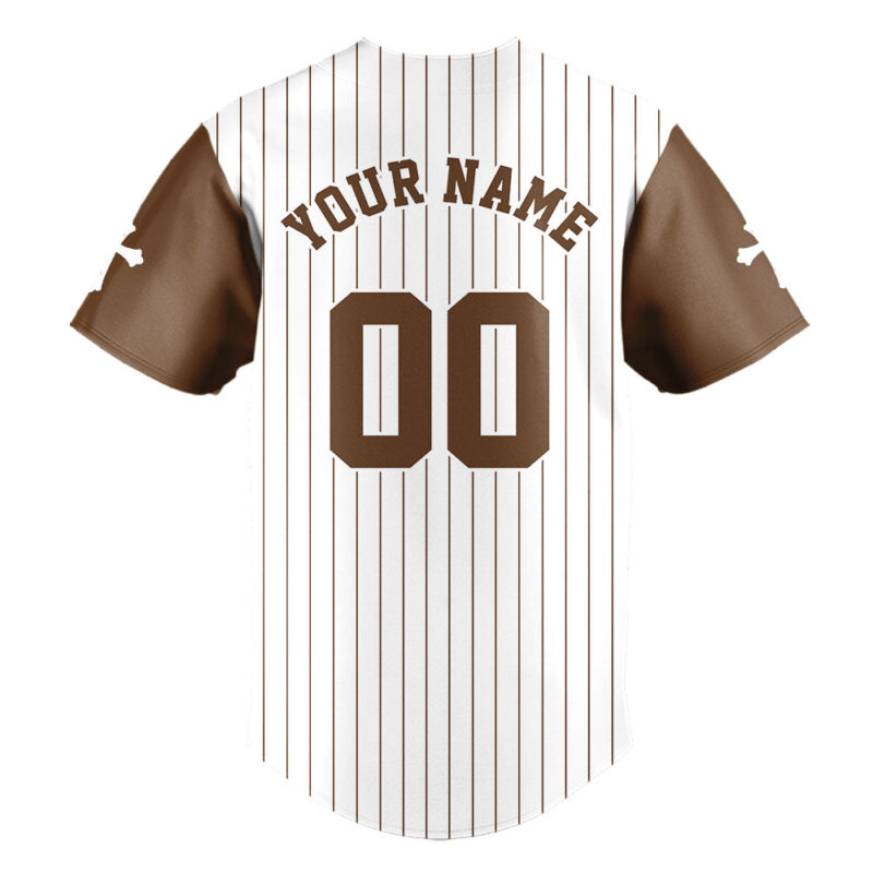 Man Of God Striped Baseball Jersey