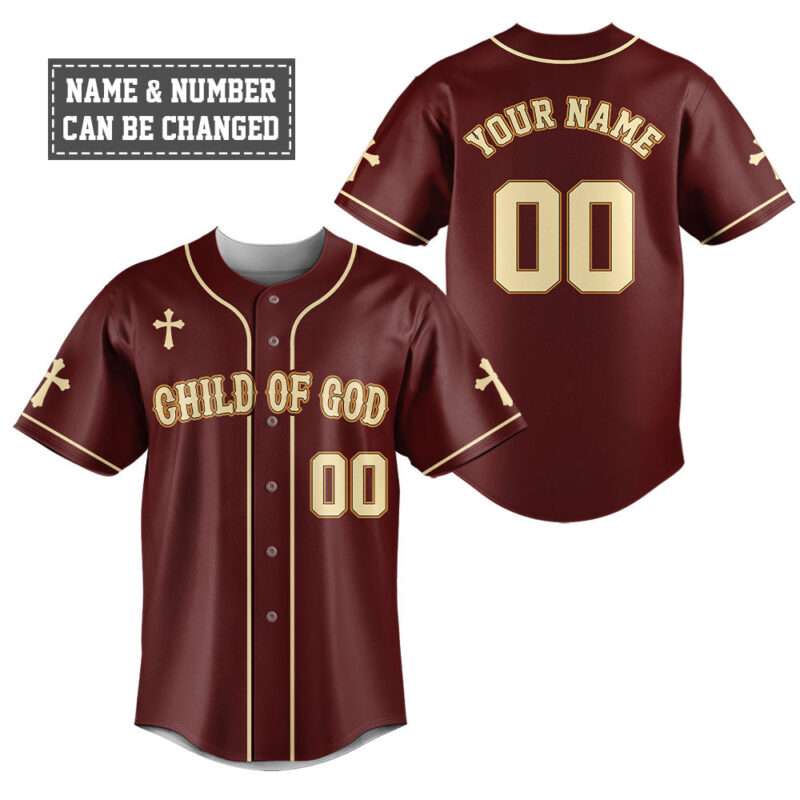 Child Of God Baseball Jersey