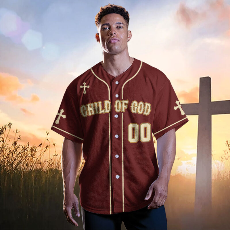 Child Of God Baseball Jersey