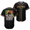 My Skin Color Is Not A Crime Baseball Jersey