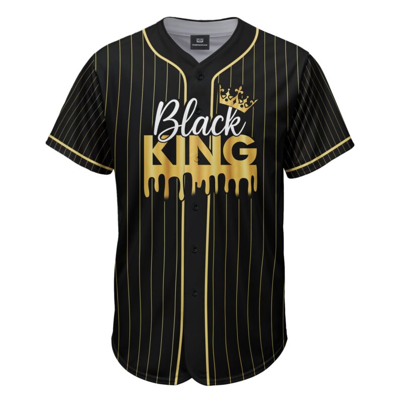Black King The Most Powerful Baseball Jersey