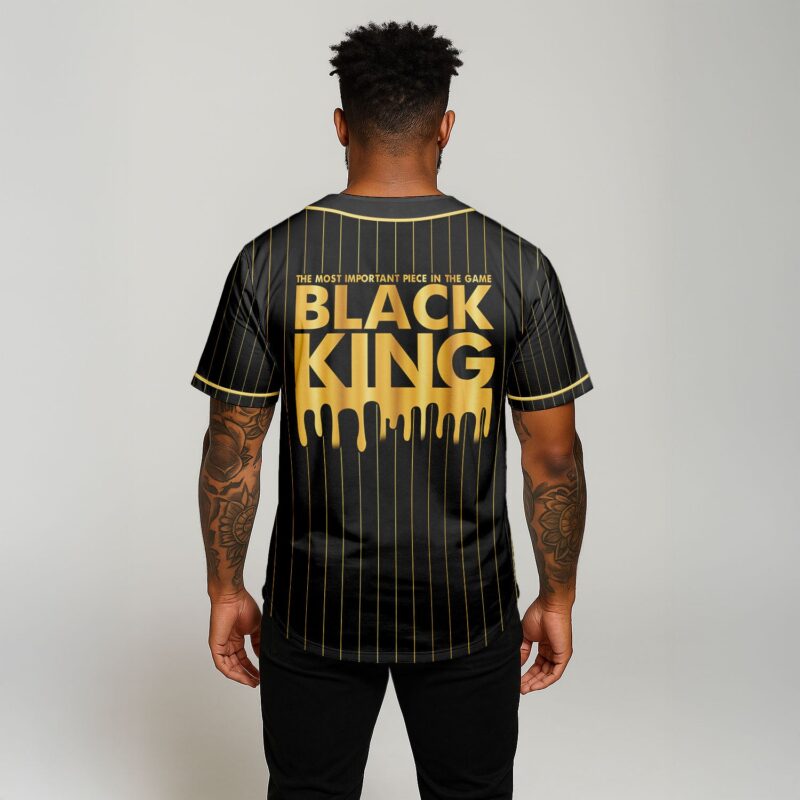 Black King The Most Powerful Baseball Jersey