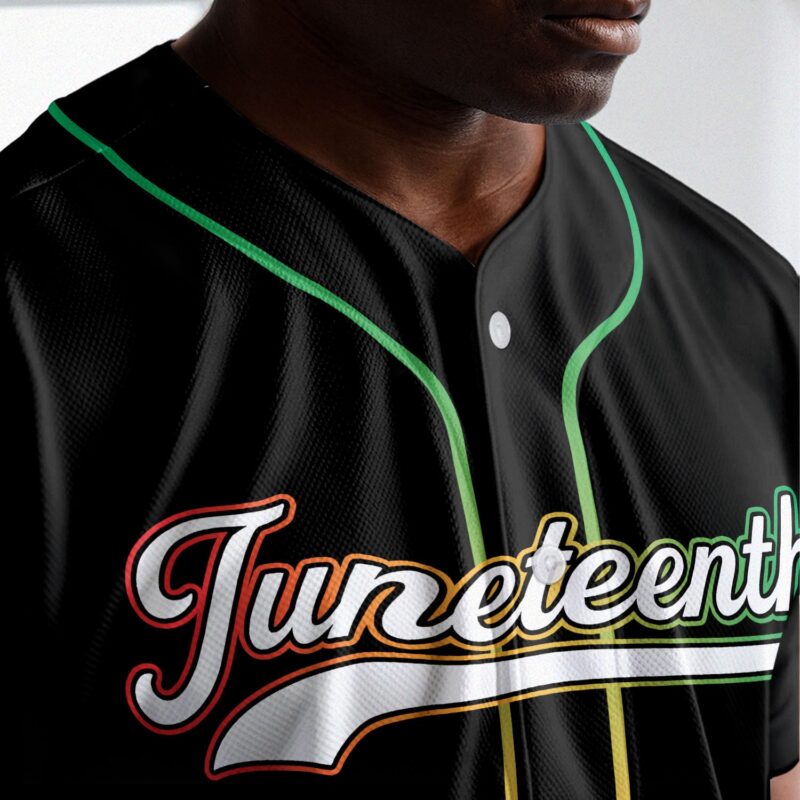 Juneteenth Is My Independence Day Baseball Jersey