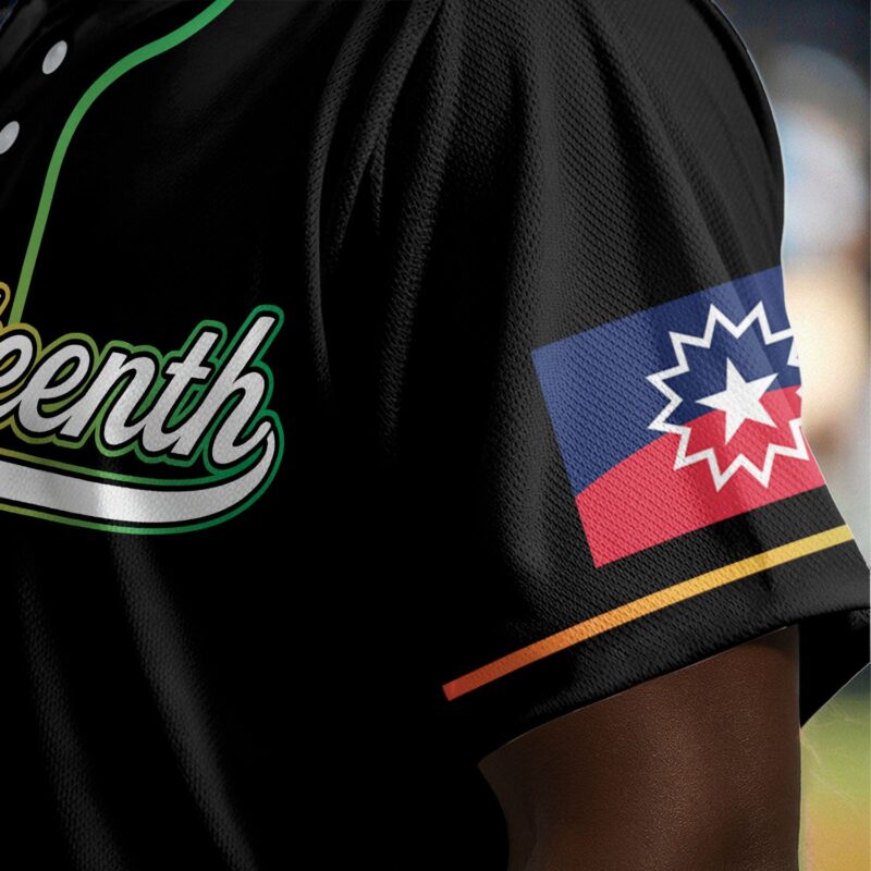 Juneteenth Is My Independence Day Baseball Jersey