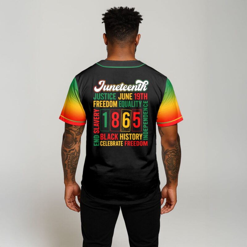 It's The Juneteenth For Me Baseball Jersey
