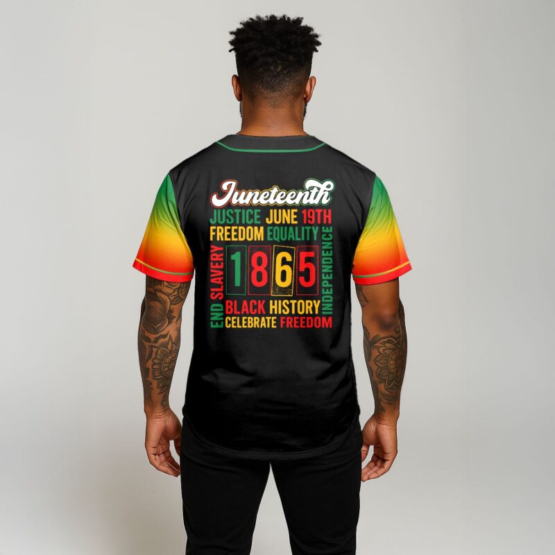 It's The Juneteenth For Me Baseball Jersey
