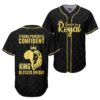 Strong Powerful Confident King Blessed Unique Baseball Jersey