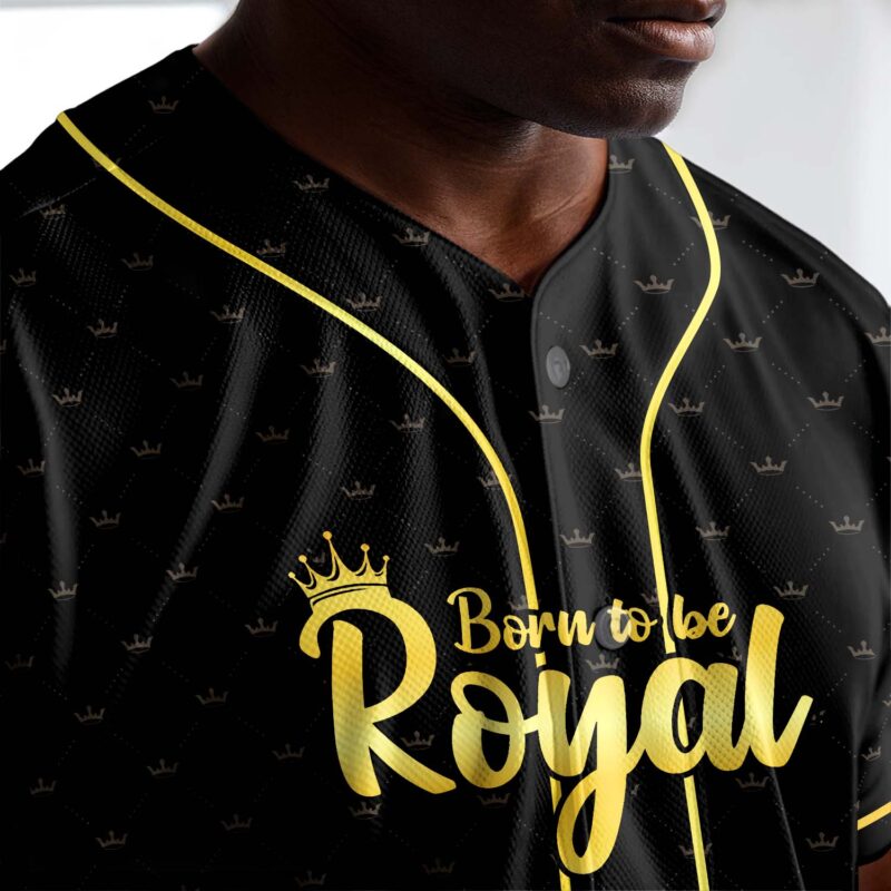 Strong Powerful Confident King Blessed Unique Baseball Jersey
