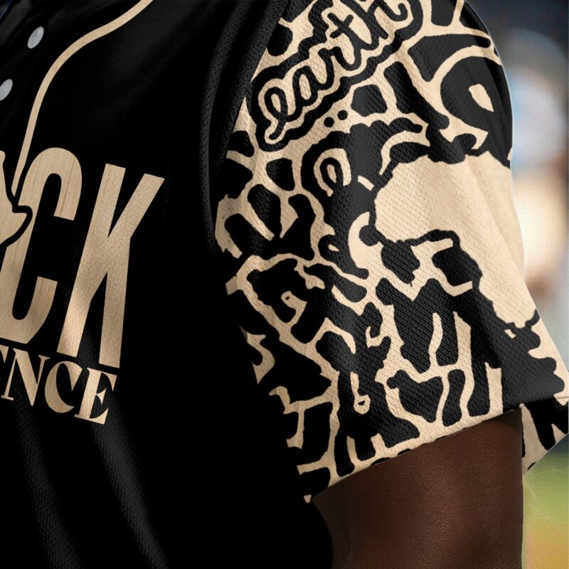 Black Excellence Baseball Jersey