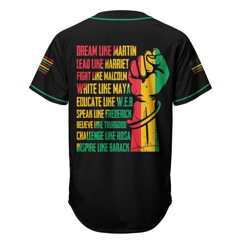 My History Is Strong Baseball Jersey