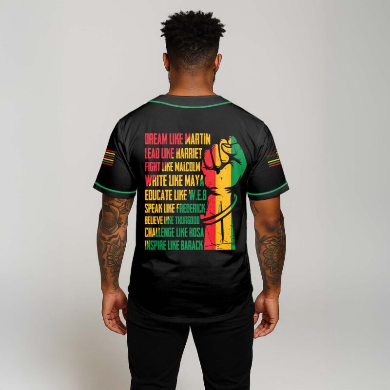 My History Is Strong Baseball Jersey