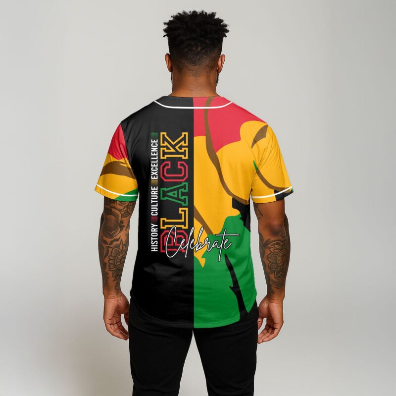 Black Culture Baseball Jersey