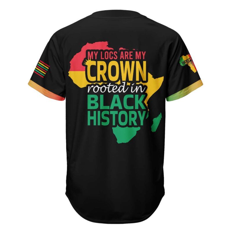 Rooted In Black Baseball Jersey