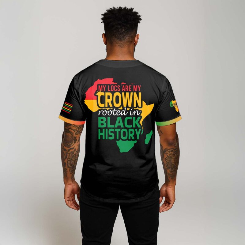 Rooted In Black Baseball Jersey