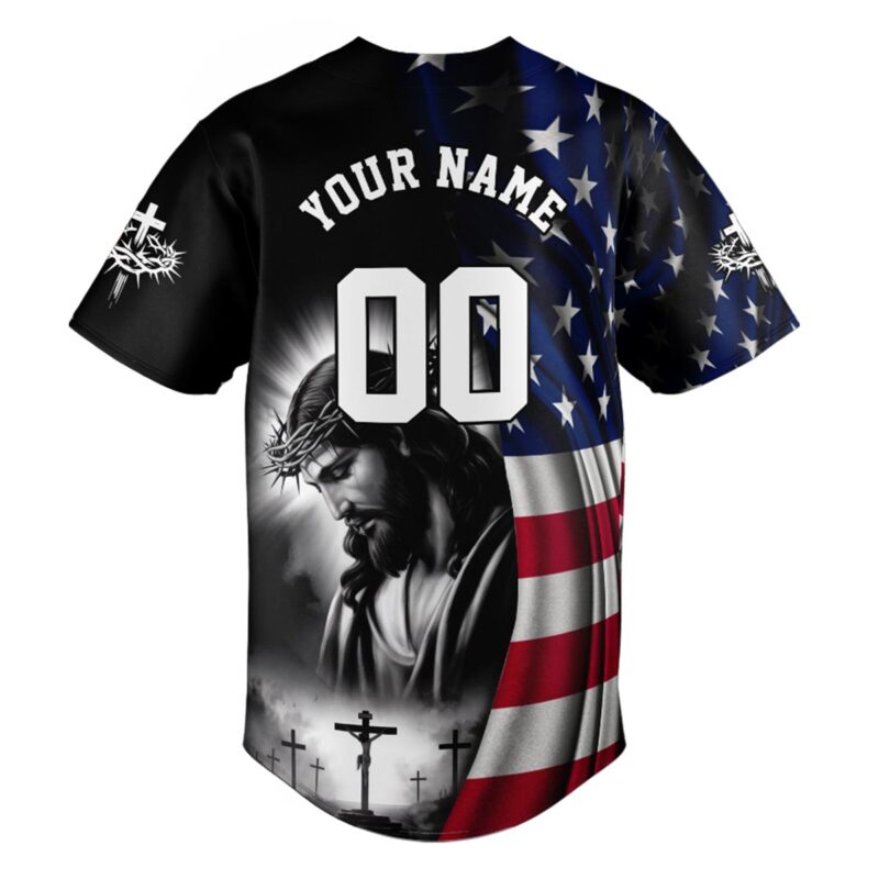 One Nation Under God Baseball Jersey