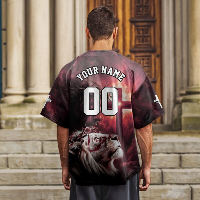 Child Of God Risen Warrior Baseball Jersey