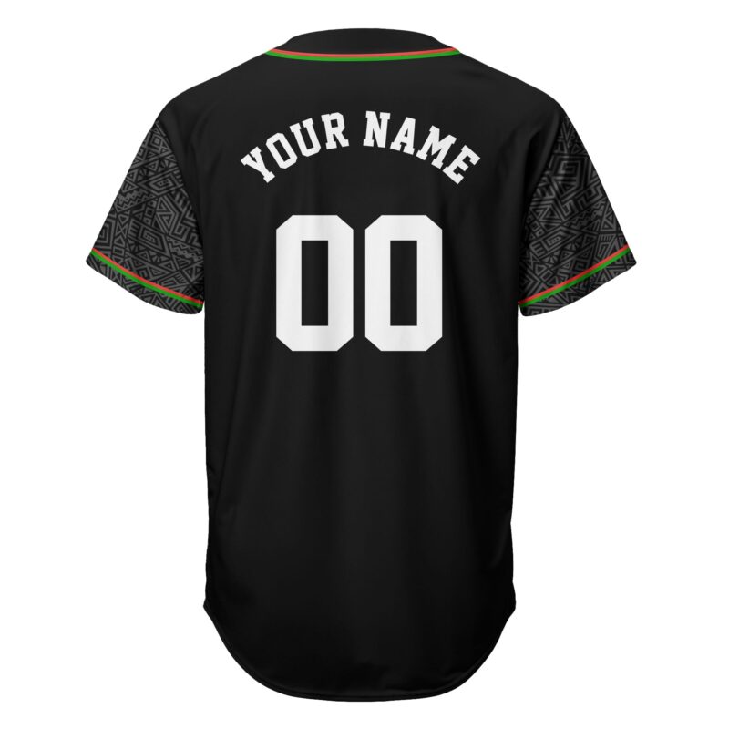Black Excellence Baseball Jersey