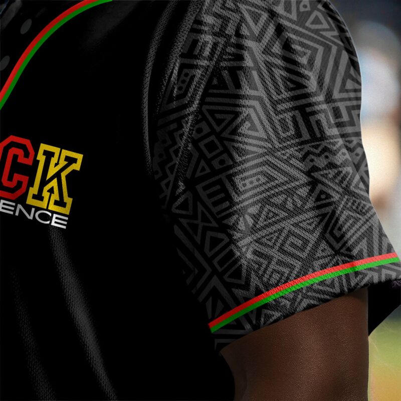 Black Excellence Baseball Jersey