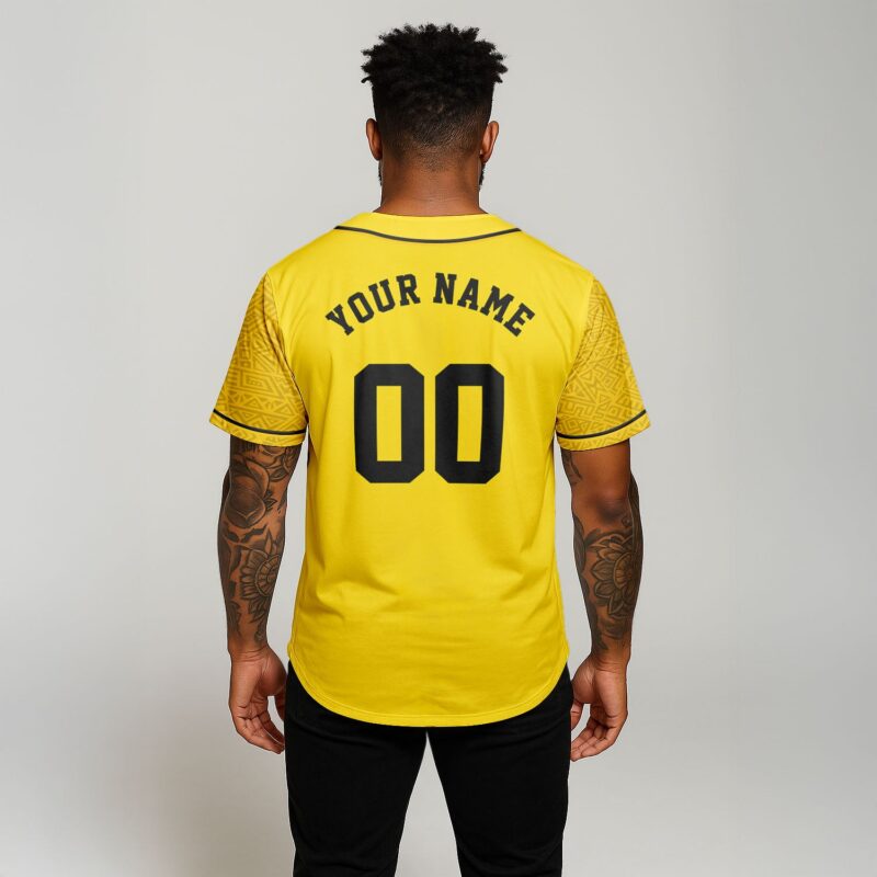Black Excellence Baseball Jersey