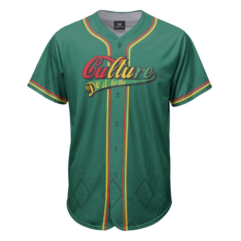 Do It For The Culture Baseball Jersey