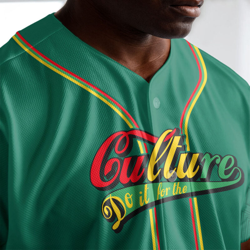 Do It For The Culture Baseball Jersey