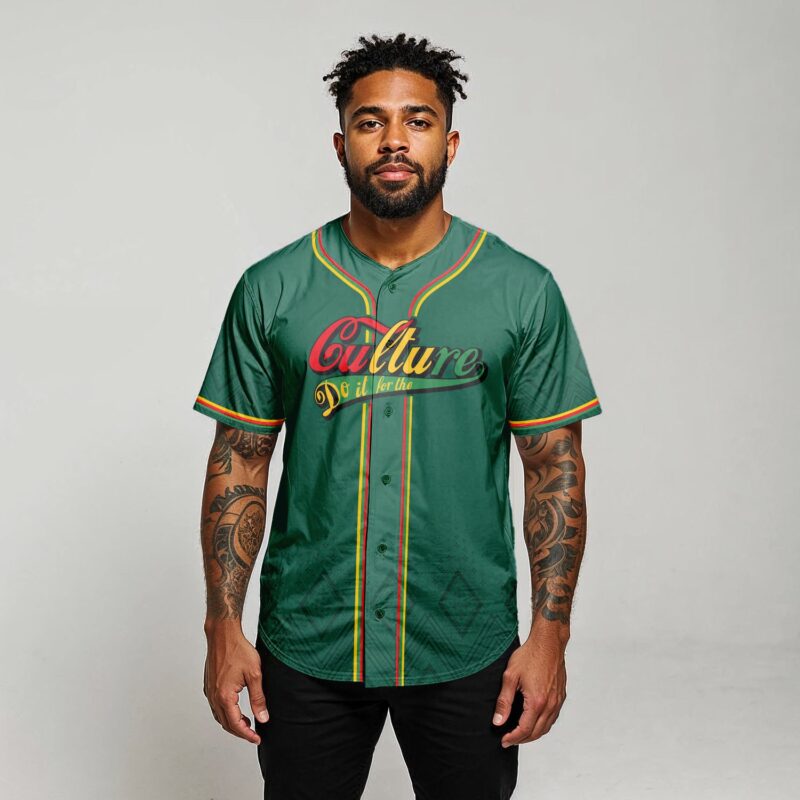 Do It For The Culture Baseball Jersey