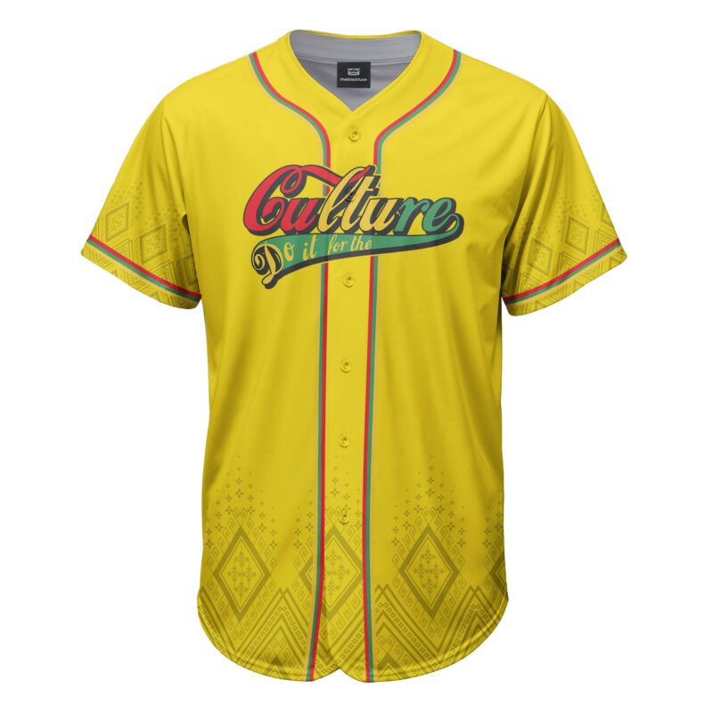 Do It For The Culture Baseball Jersey