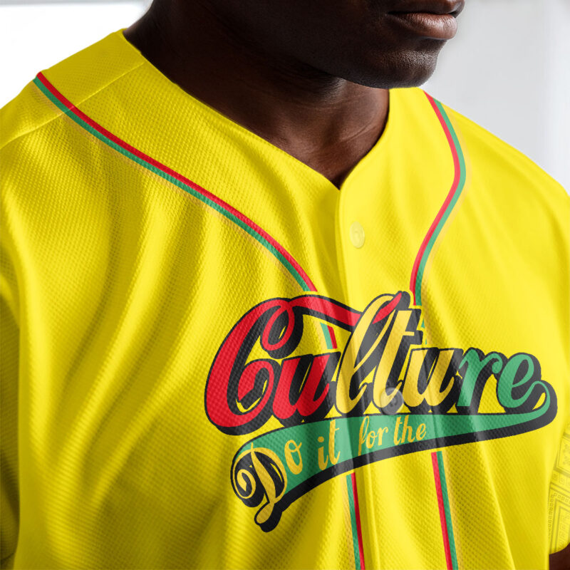 Do It For The Culture Baseball Jersey