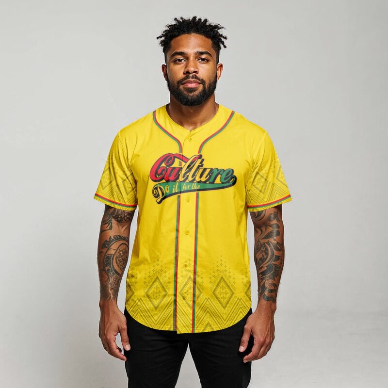 Do It For The Culture Baseball Jersey