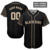 Black King Baseball Jersey