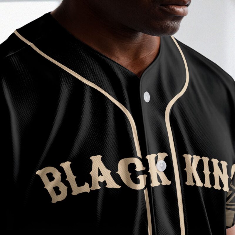 Black King Baseball Jersey