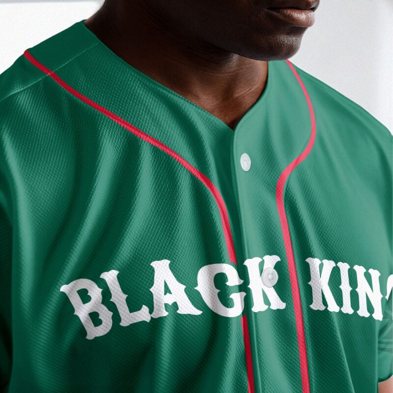 Black King Baseball Jersey