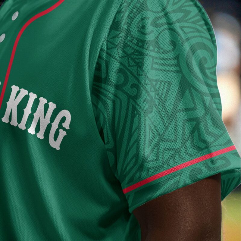 Black King Baseball Jersey