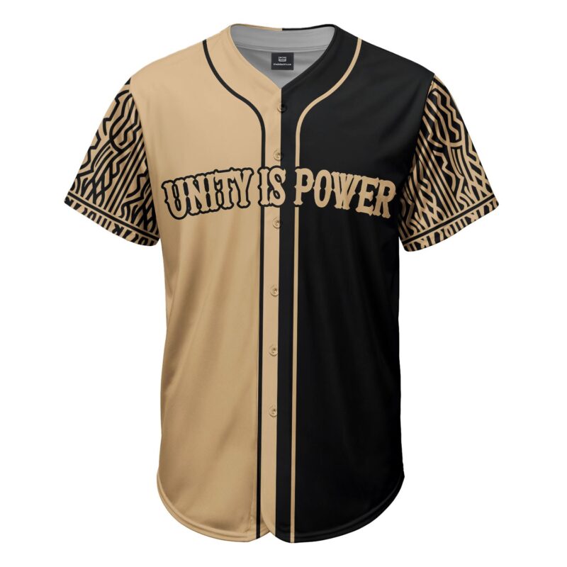 Unity Is Power Baseball Jersey