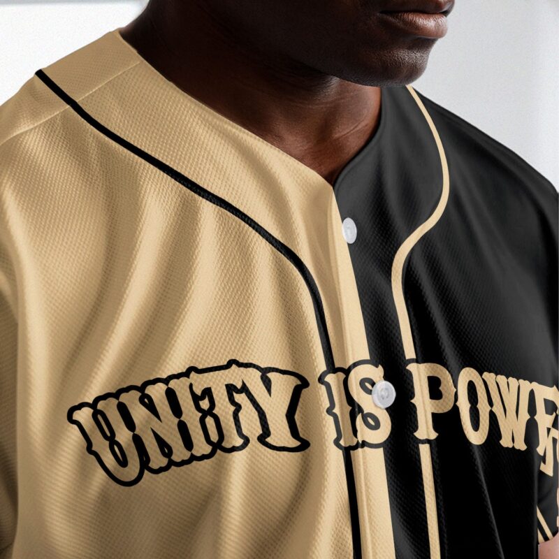 Unity Is Power Baseball Jersey