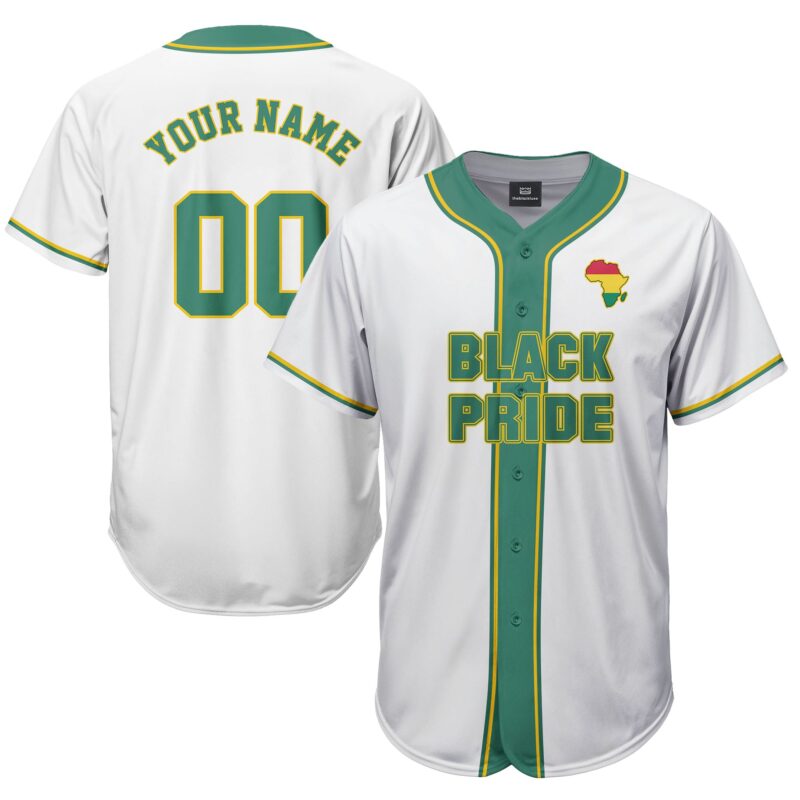 Black Pride Baseball Jersey