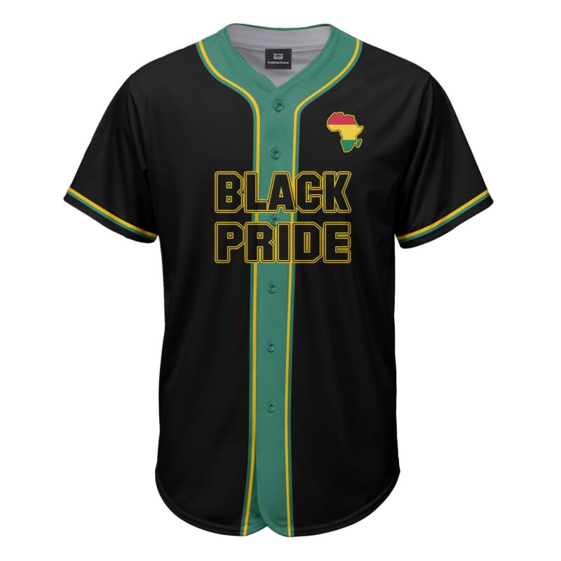 Black Pride Baseball Jersey