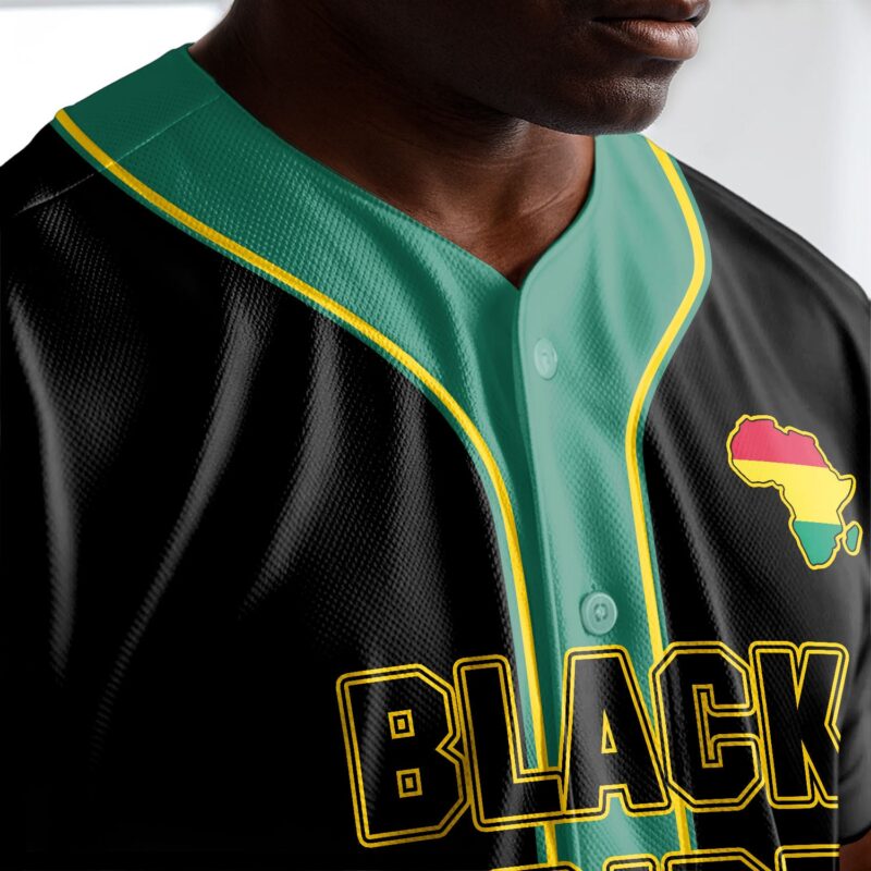 Black Pride Baseball Jersey