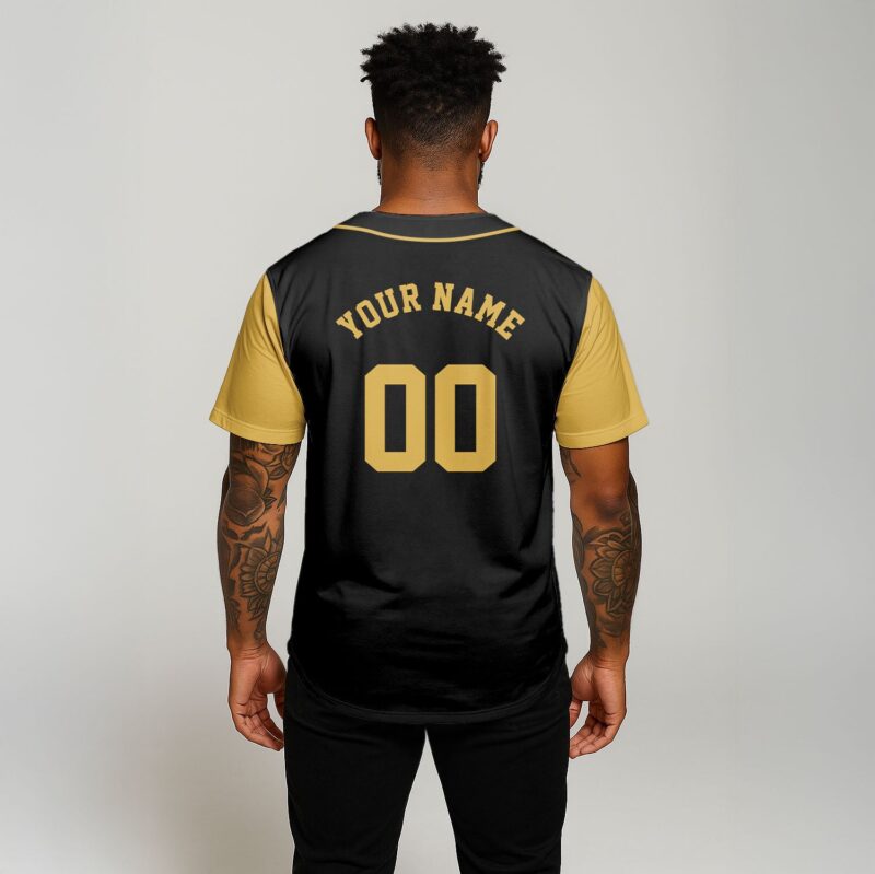 Black King Spirit Baseball Jersey