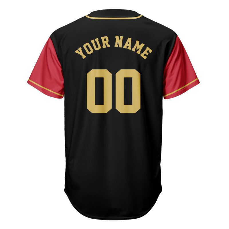 Black King Spirit Baseball Jersey