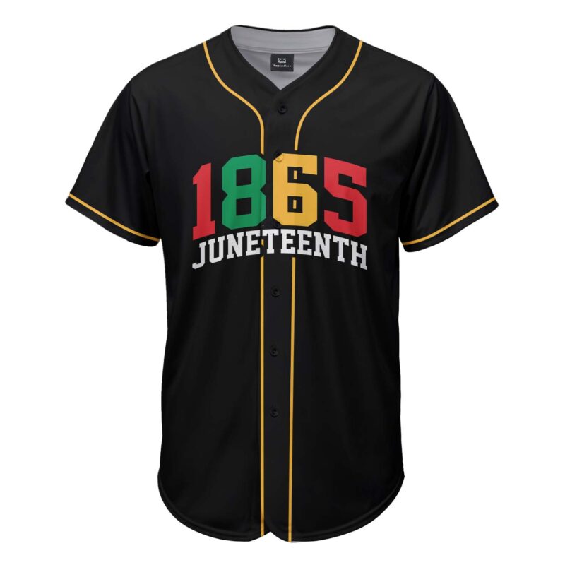 Juneteenth 1865 Baseball Jersey