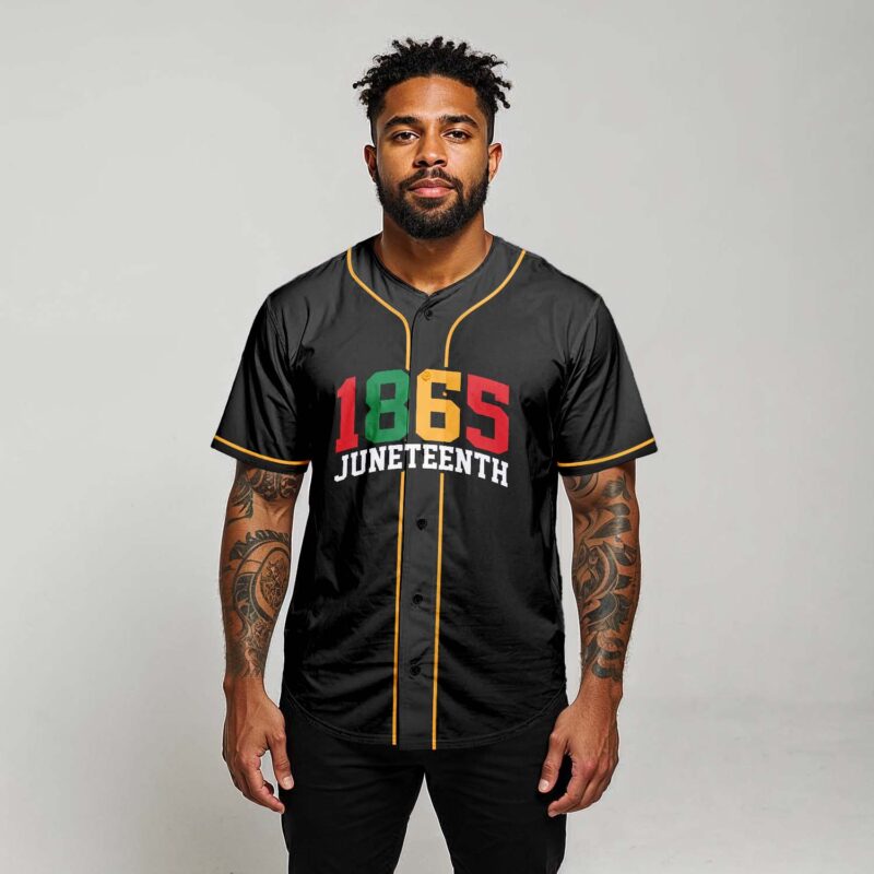 Juneteenth 1865 Baseball Jersey