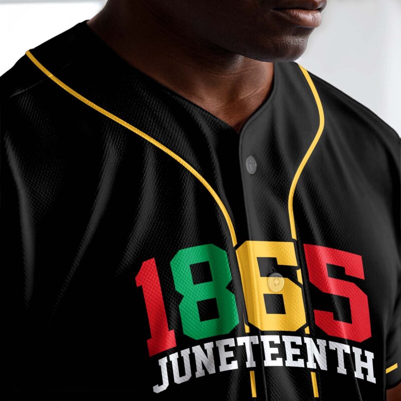 Juneteenth 1865 Baseball Jersey