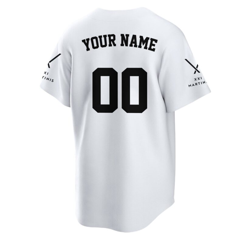 Personalized XXI Martinis Baseball Jerseys