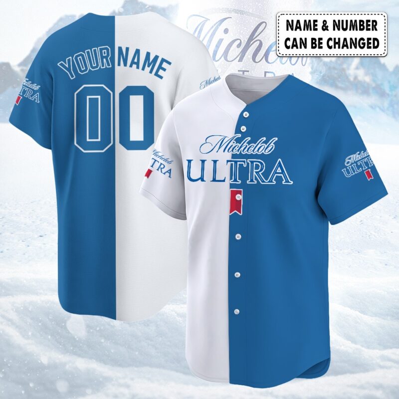 Personalized Michelob Ultra Baseball Jersey