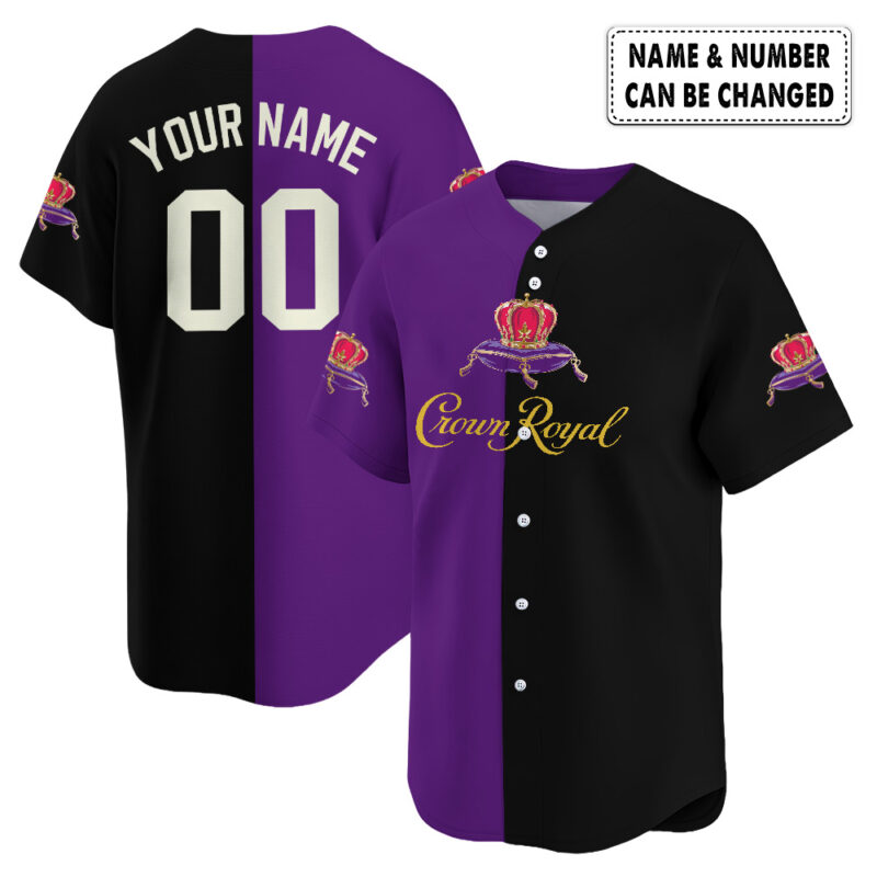 Personalized Crown Royal Baseball Jersey