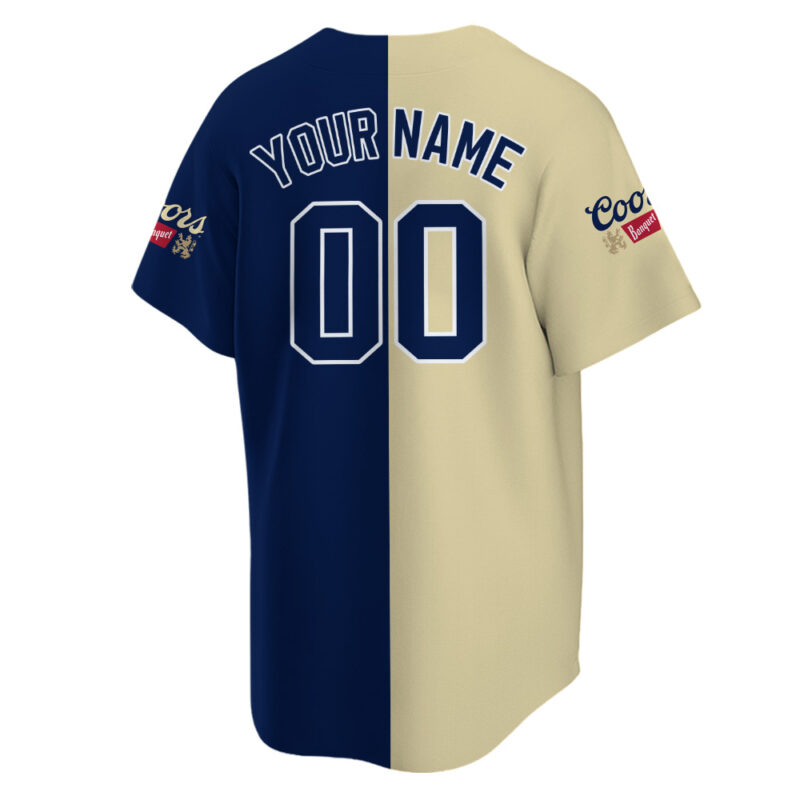 Personalized Coors Banquet Baseball Jersey