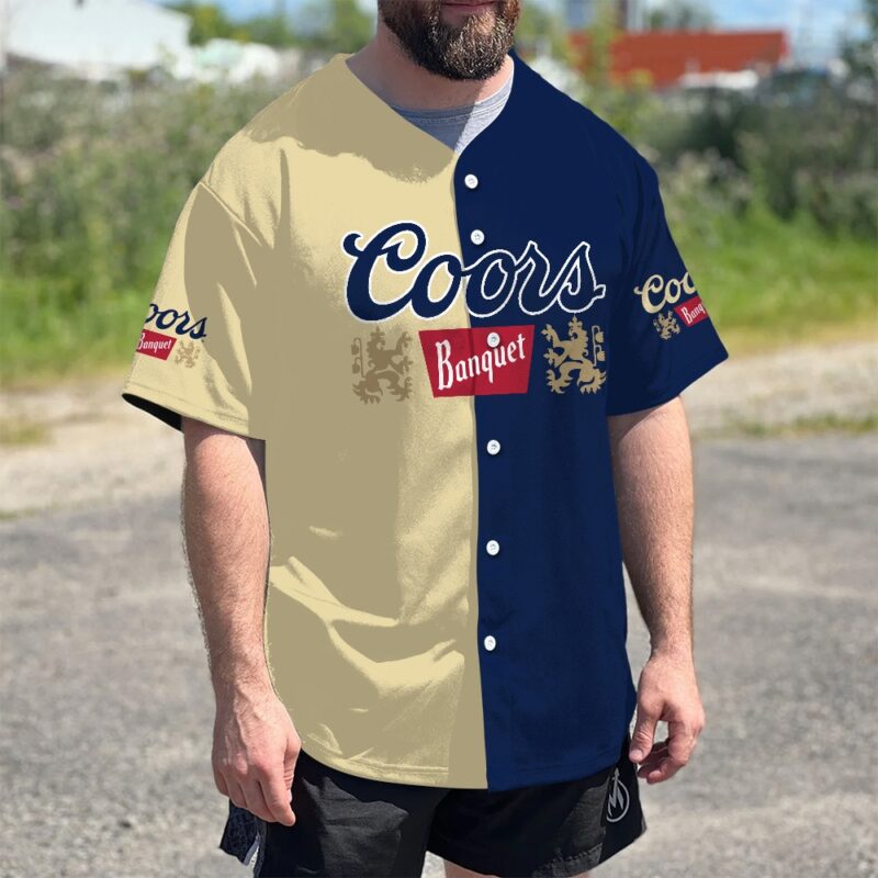 Personalized Coors Banquet Baseball Jersey